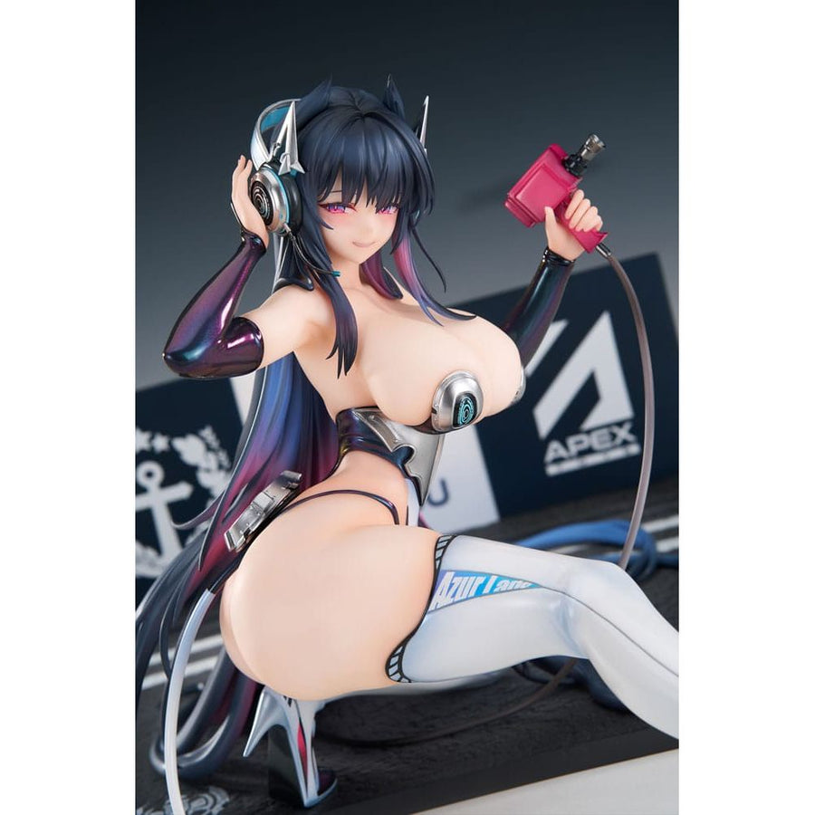 Azur Lane PVC Statue 1/7 Strasbourg Faerie of the Race Circuit Ver. 16 cm - The Happy Toy Store