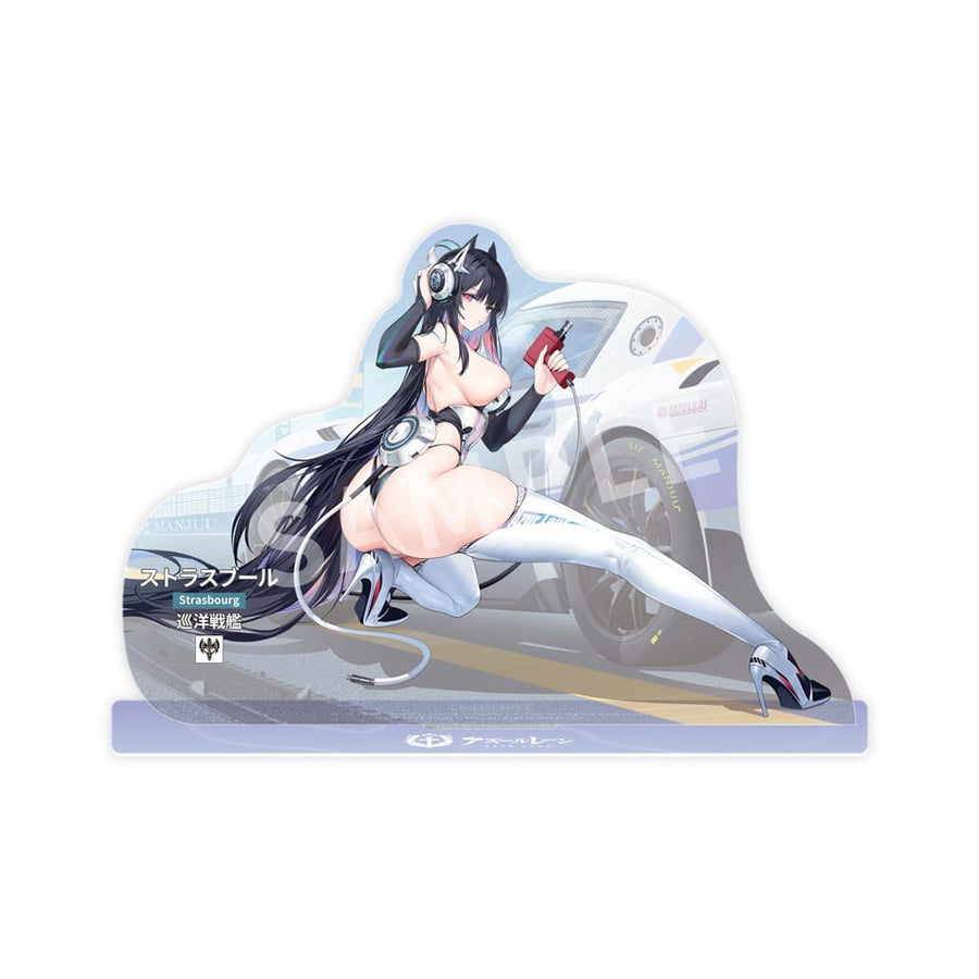 Azur Lane PVC Statue 1/7 Strasbourg Faerie of the Race Circuit Ver. 16 cm - The Happy Toy Store