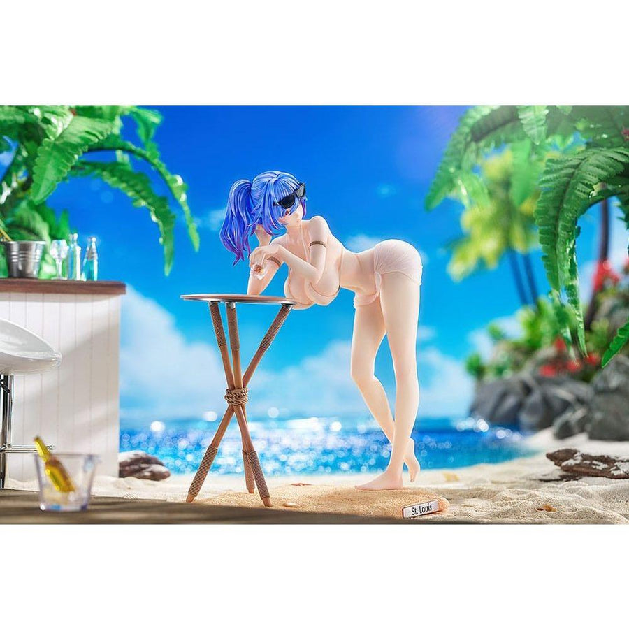 Azur Lane Statue 1/7 St. Louis: Swimsuit Ver. 19 cm - The Happy Toy Store