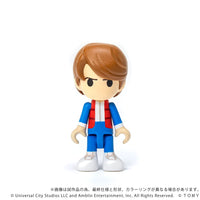 Back to the Future Q - Village Vehicle with mini - figures Time Machine 9 cm - The Happy Toy Store