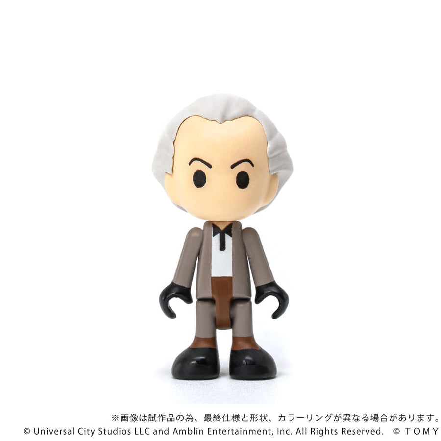 Back to the Future Q - Village Vehicle with mini - figures Time Machine 9 cm - The Happy Toy Store