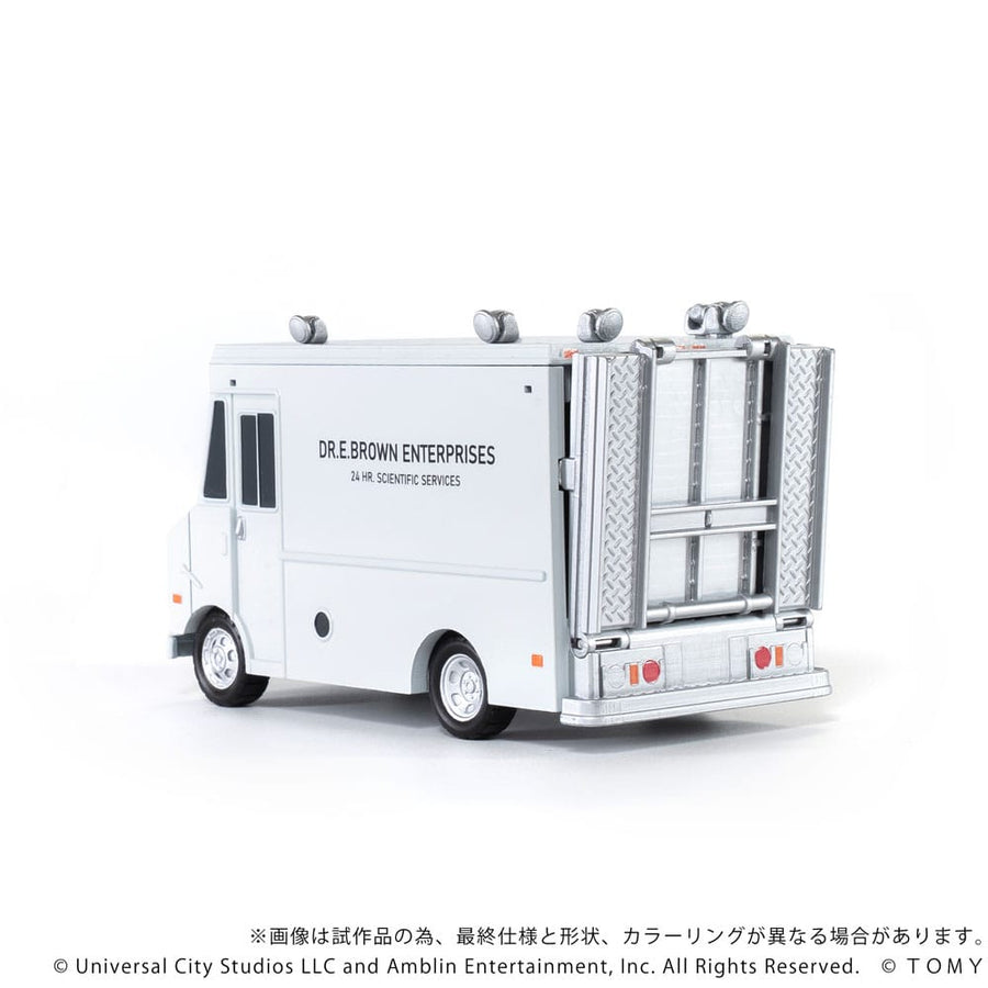 Back to the Future Q - Village Vehicles with mini - figures Time Machine Deluxe Set 9 cm - The Happy Toy Store