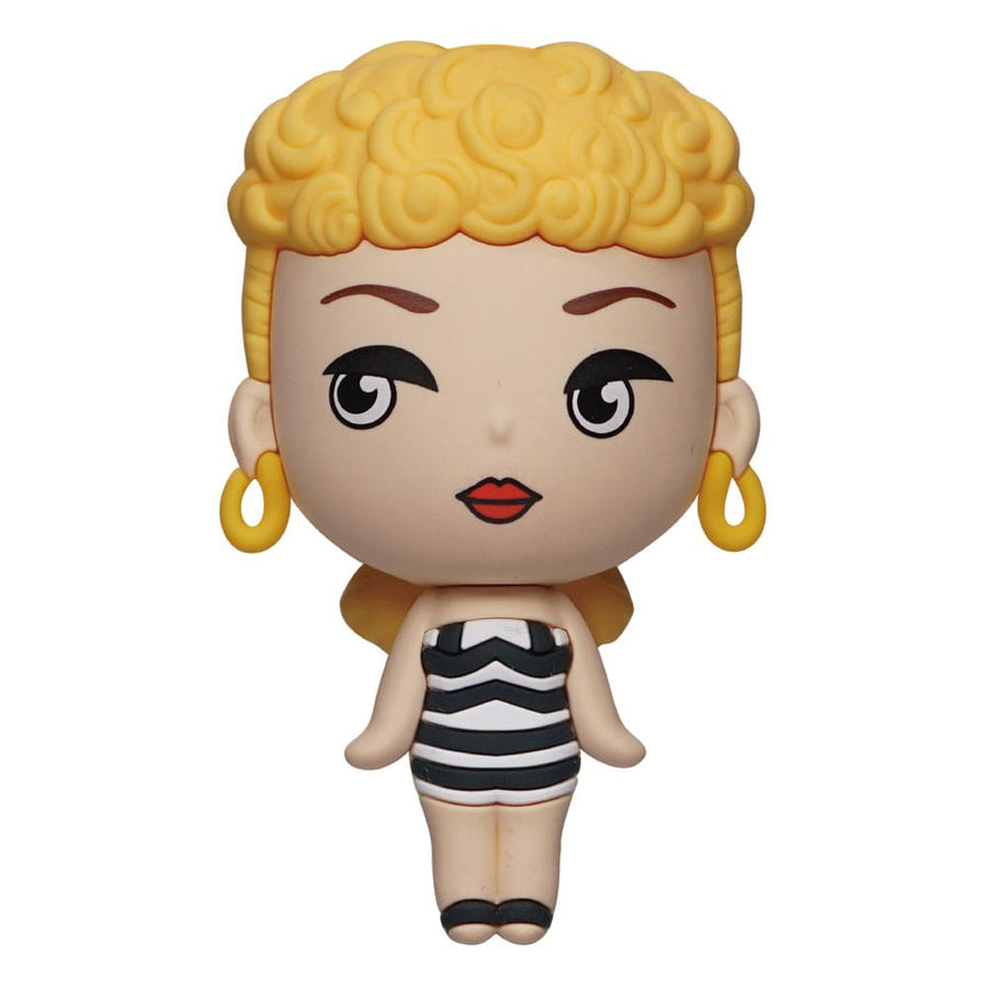 Barbie Soft Touch PVC 3D Magnets Original 1959 Barbie - The Happy Toy Store