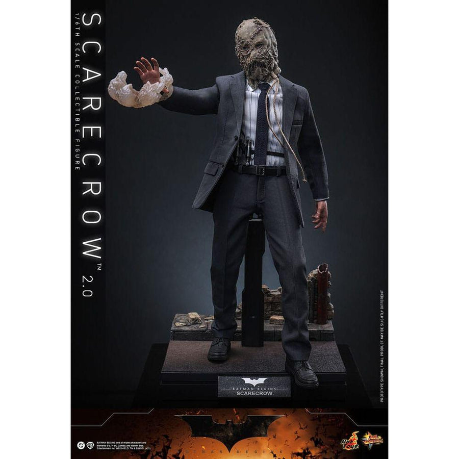 Batman Begins Movie Masterpiece Action Figure 1/6 Scarecrow 2.0 30 cm - The Happy Toy Store