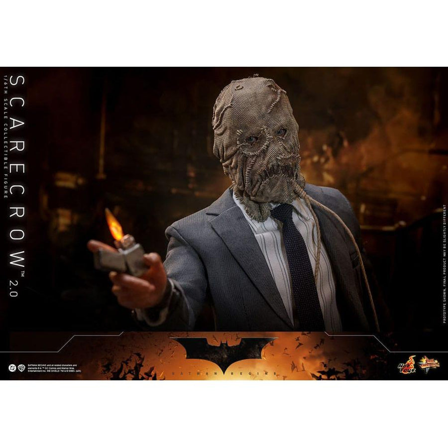 Batman Begins Movie Masterpiece Action Figure 1/6 Scarecrow 2.0 30 cm - The Happy Toy Store