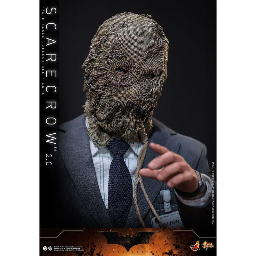 Batman Begins Movie Masterpiece Action Figure 1/6 Scarecrow 2.0 30 cm - The Happy Toy Store