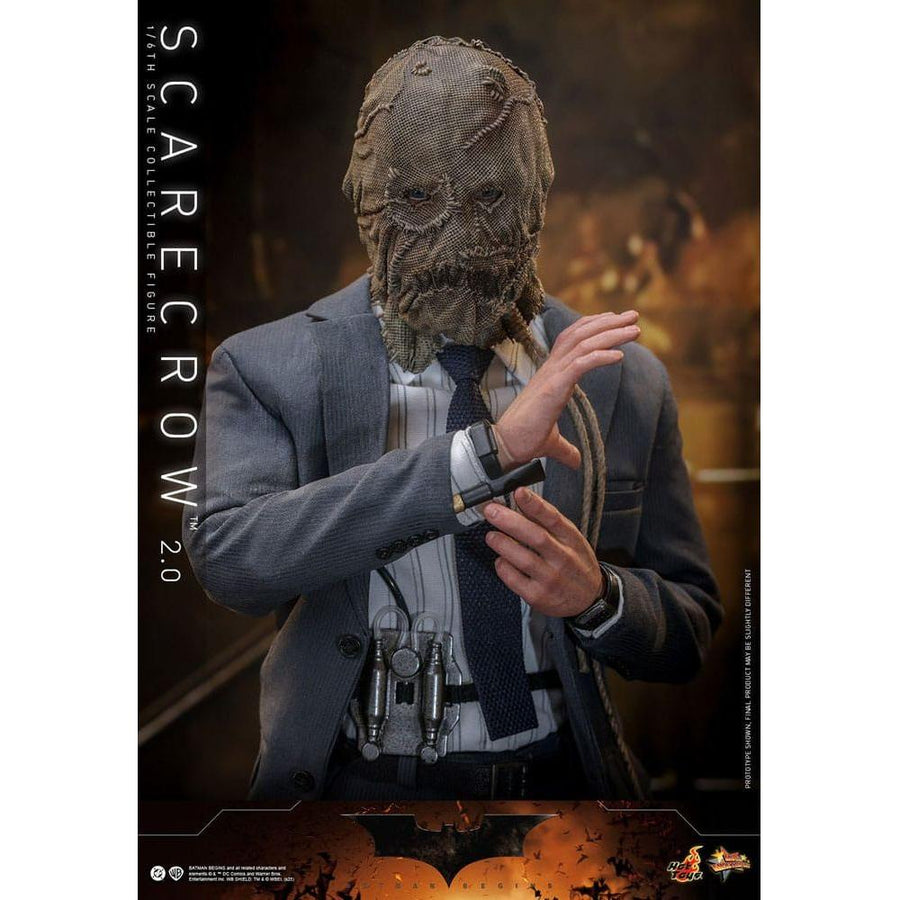 Batman Begins Movie Masterpiece Action Figure 1/6 Scarecrow 2.0 30 cm - The Happy Toy Store