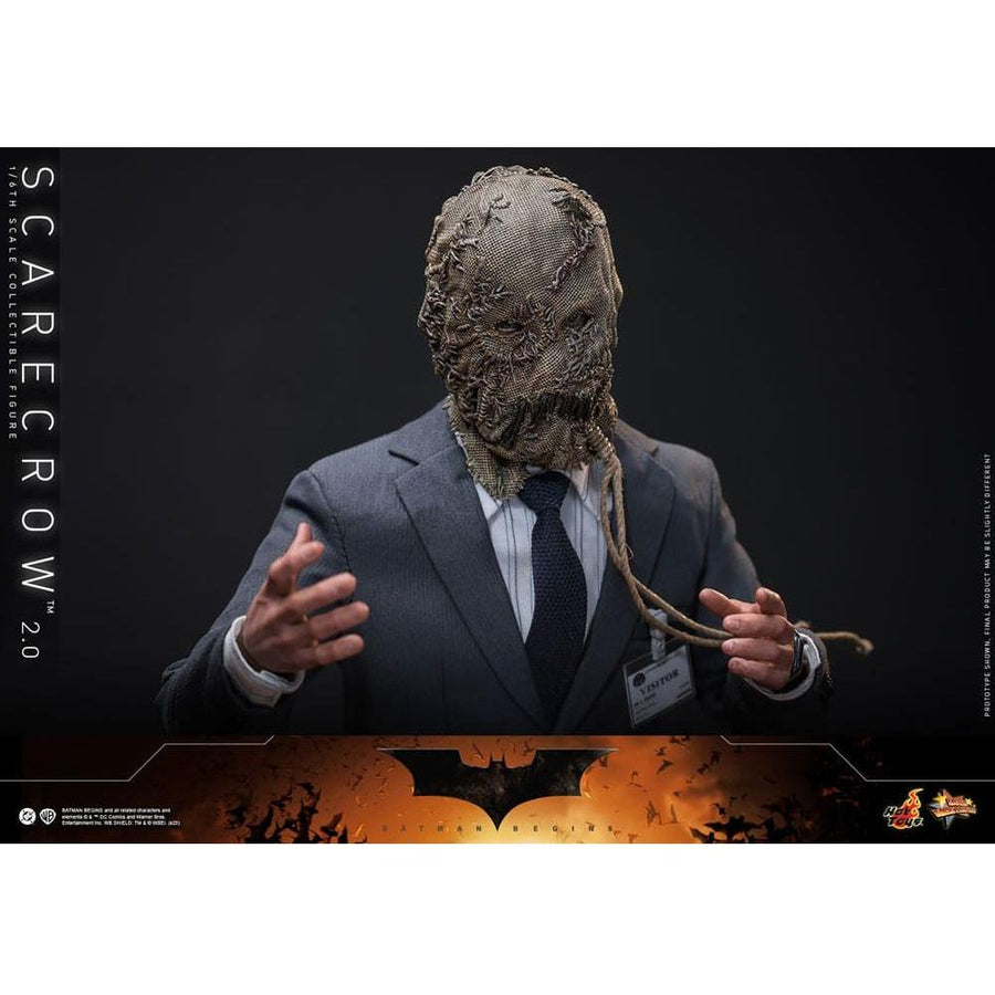 Batman Begins Movie Masterpiece Action Figure 1/6 Scarecrow 2.0 30 cm - The Happy Toy Store