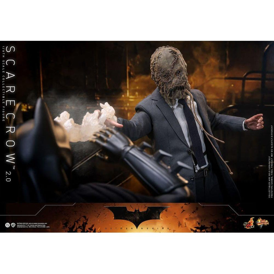 Batman Begins Movie Masterpiece Action Figure 1/6 Scarecrow 2.0 30 cm - The Happy Toy Store