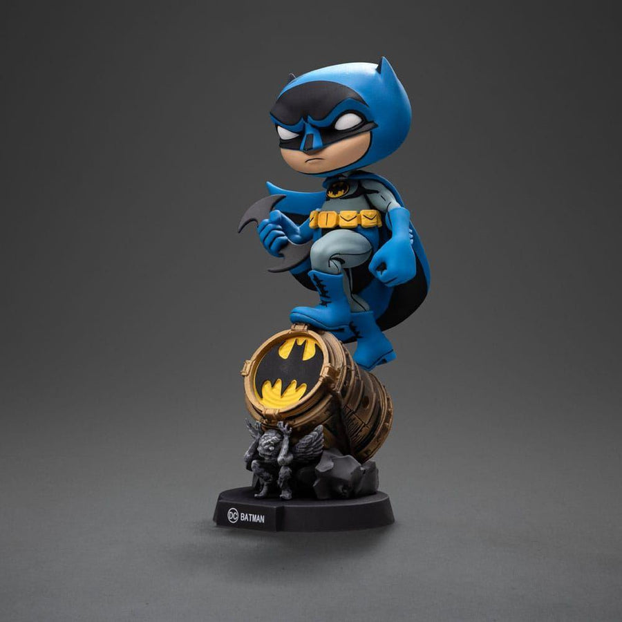 Batman Mini Co. PVC Figure Batman on Bat - Signal (Blue Variant) 15 cm - The Happy Toy Store