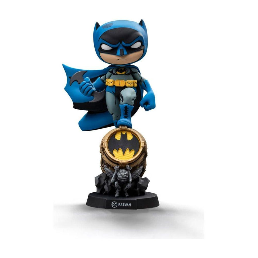 Batman Mini Co. PVC Figure Batman on Bat - Signal (Blue Variant) 15 cm - The Happy Toy Store