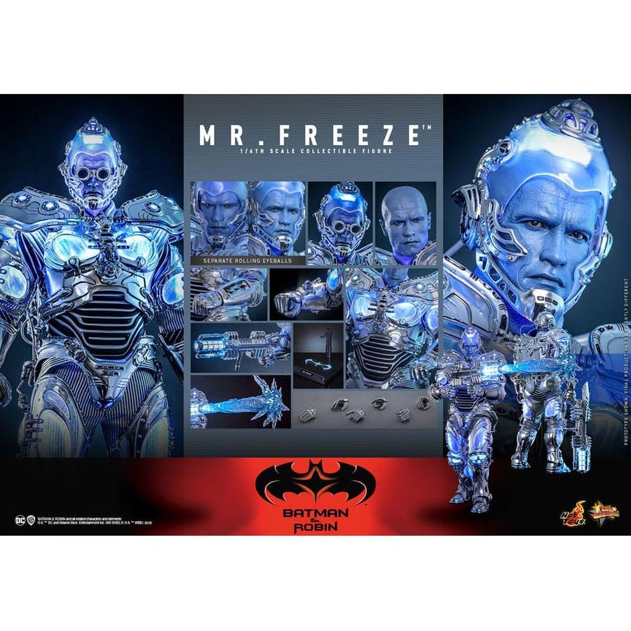 Batman & Robin Movie Masterpiece Action Figure 1/6 Mr. Freeze 33 cm - The Happy Toy Store