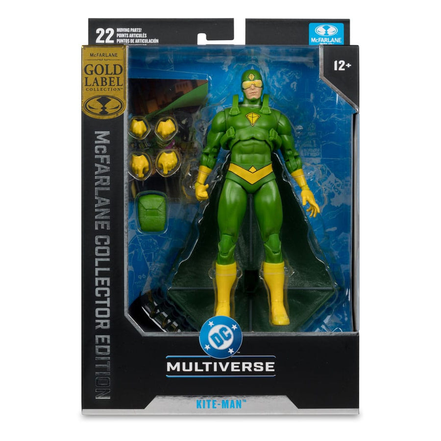 Batman Rogues DC Multiverse McFarlane Collector Edition Action Figure 43 Kite Man (Gold Label) 21 cm - The Happy Toy Store