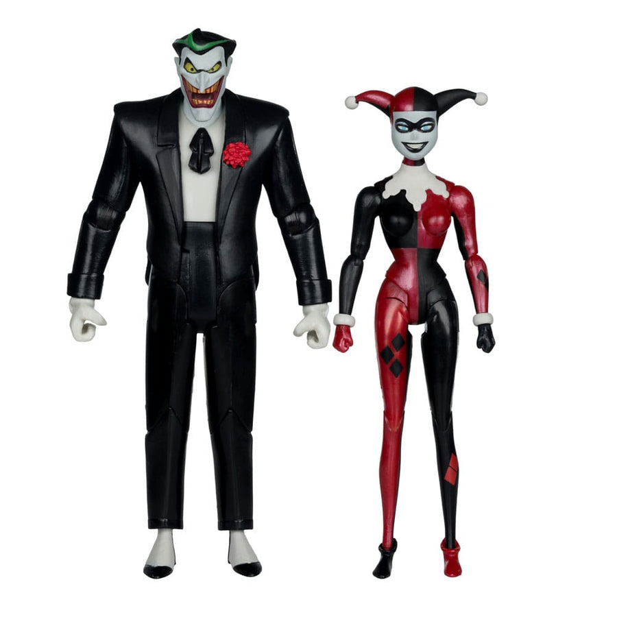 Batman: The Animated Series DC Direct Action Figures Harley Quinn & The Joker (Mad Love) (Gold Label) 18 cm - The Happy Toy Store