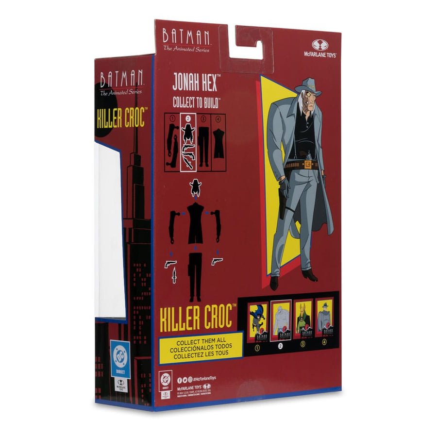 Batman: The Animated Series DC Direct Build - A Action Figures Wave 5 Killer Croc 15 cm - The Happy Toy Store