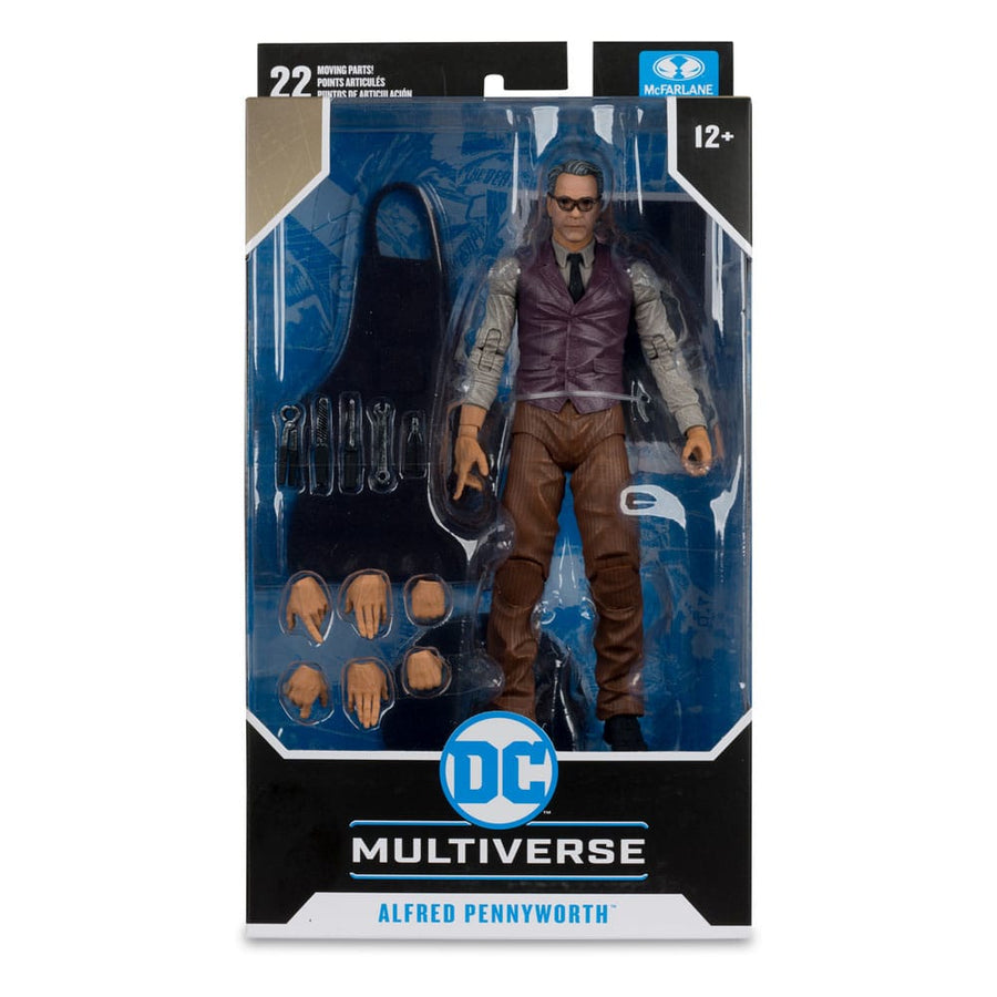 Batman v Superman: Dawn of Justice DC Multiverse Action Figure Alfred Pennyworth 18 cm - The Happy Toy Store