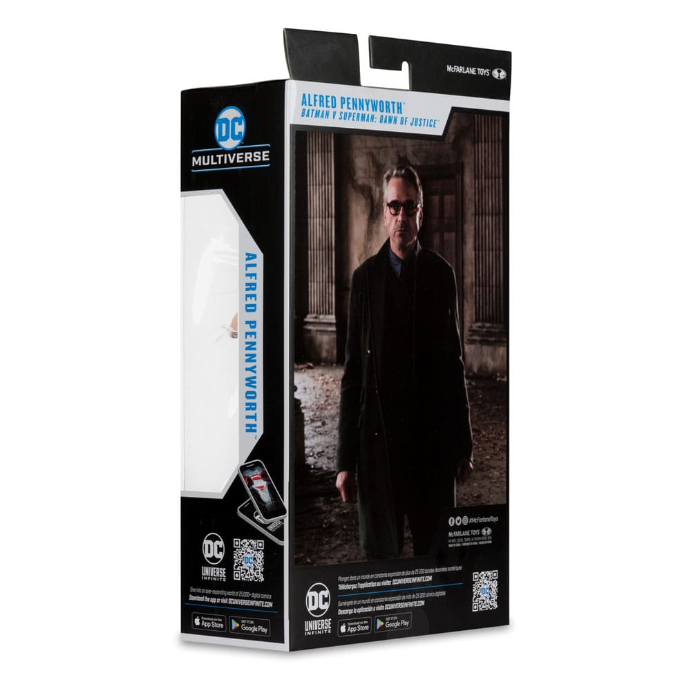 Batman v Superman: Dawn of Justice DC Multiverse Action Figure Alfred Pennyworth 18 cm - The Happy Toy Store