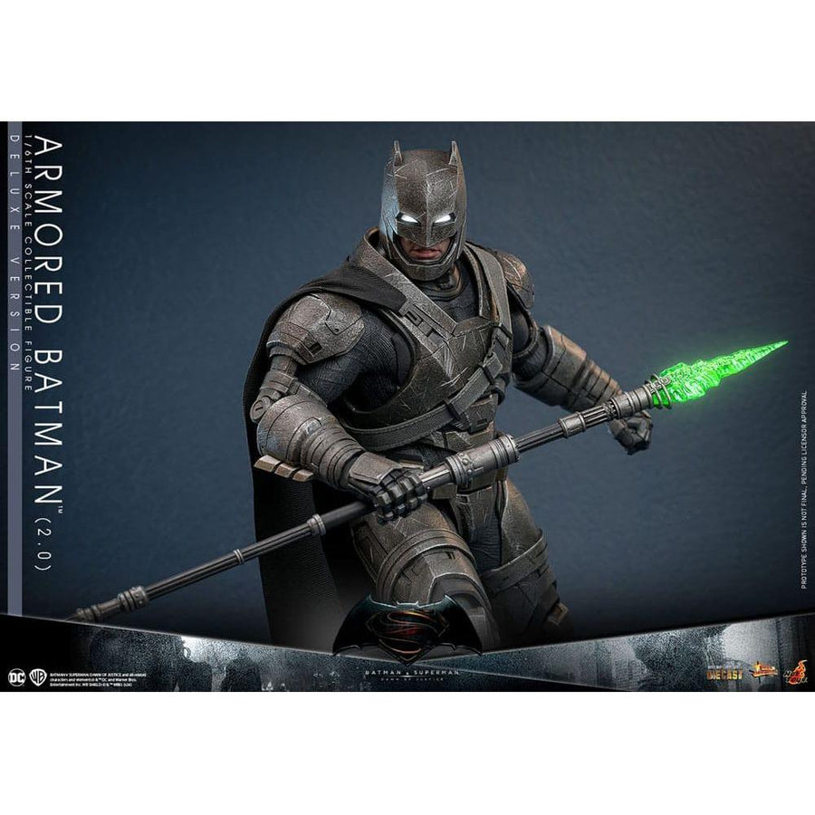Batman v Superman: Dawn of Justice Movie Masterpiece Action Figure 1/6 Armored Batman 2.0 (Deluxe Version) 33 cm - The Happy Toy Store