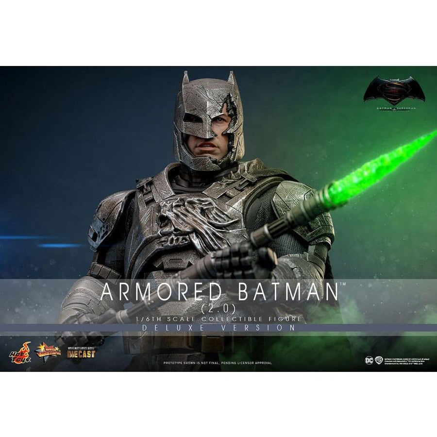 Batman v Superman: Dawn of Justice Movie Masterpiece Action Figure 1/6 Armored Batman 2.0 (Deluxe Version) 33 cm - The Happy Toy Store