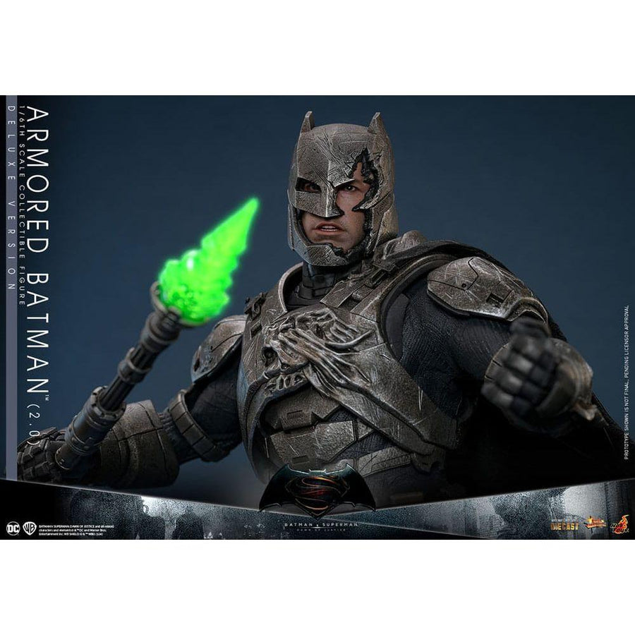 Batman v Superman: Dawn of Justice Movie Masterpiece Action Figure 1/6 Armored Batman 2.0 (Deluxe Version) 33 cm - The Happy Toy Store