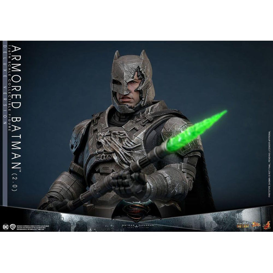 Batman v Superman: Dawn of Justice Movie Masterpiece Action Figure 1/6 Armored Batman 2.0 (Deluxe Version) 33 cm - The Happy Toy Store