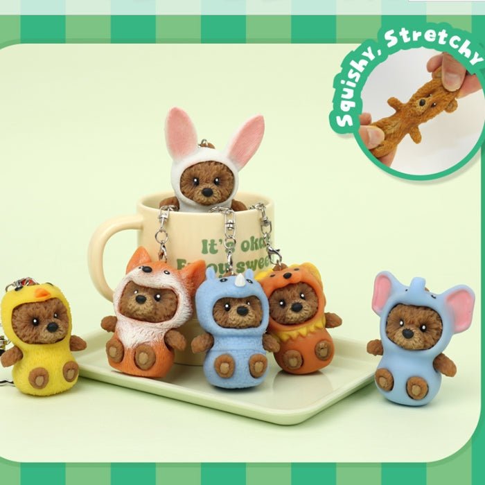 Bear Lala Friends Club Dress Up Costume Keyring Blind Box Vol 1 - The Happy Toy Store