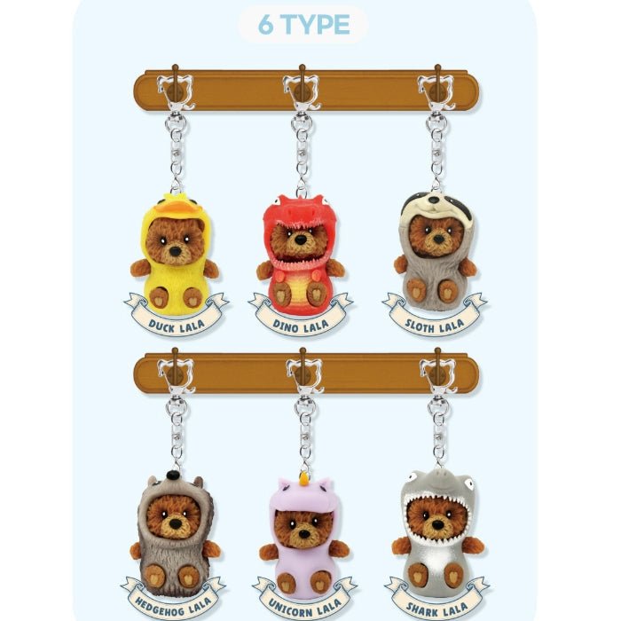 Bear Lala Friends Club Dress Up Costume Keyring Blind Box Vol 1 - The Happy Toy Store