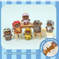 Bear Lala Friends Club Dress Up Costume Keyring Blind Box Vol 1 - The Happy Toy Store