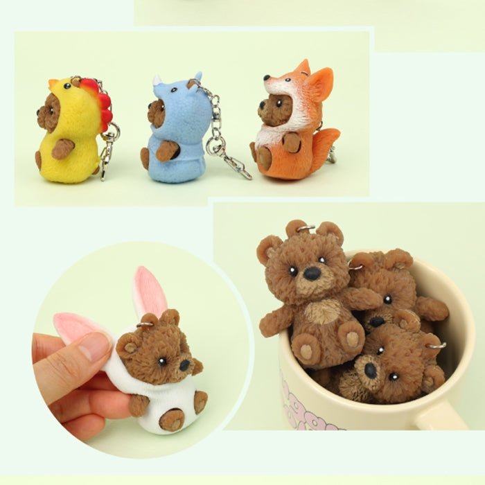 Bear Lala Friends Club Dress Up Costume Keyring Blind Box Vol 1 - The Happy Toy Store