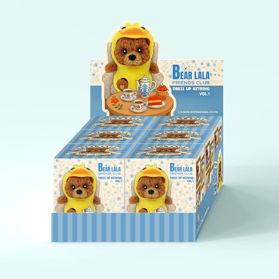 Bear Lala Friends Club Dress Up Costume Keyring Blind Box Vol 1 - The Happy Toy Store