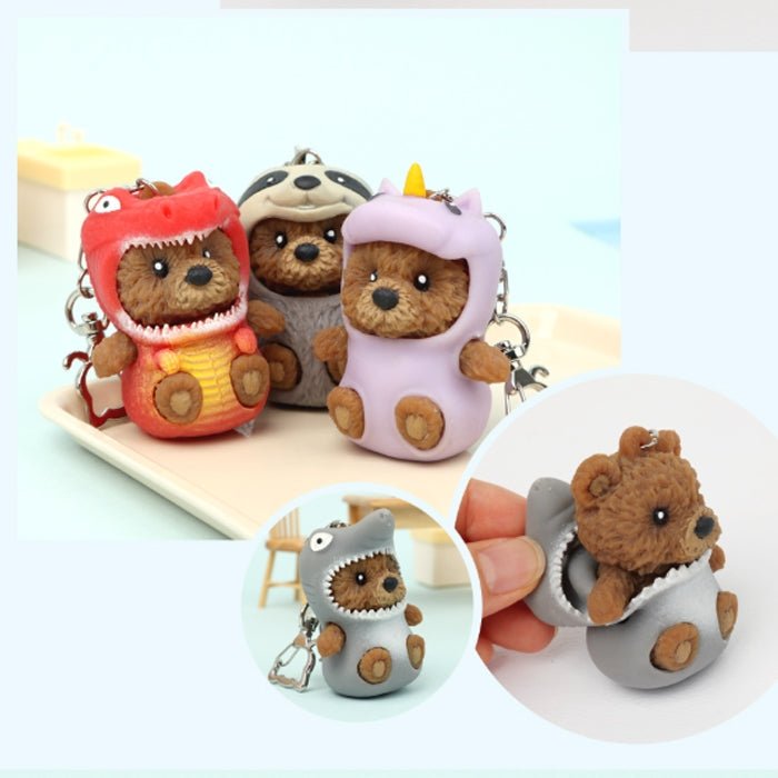 Bear Lala Friends Club Dress Up Costume Keyring Blind Box Vol 1 - The Happy Toy Store