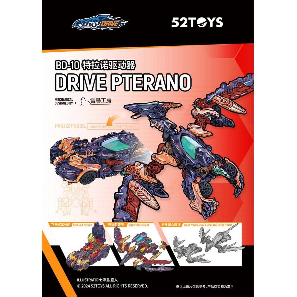 Beastbox Figure BD - 10 Drive Pterano 11 cm - The Happy Toy Store