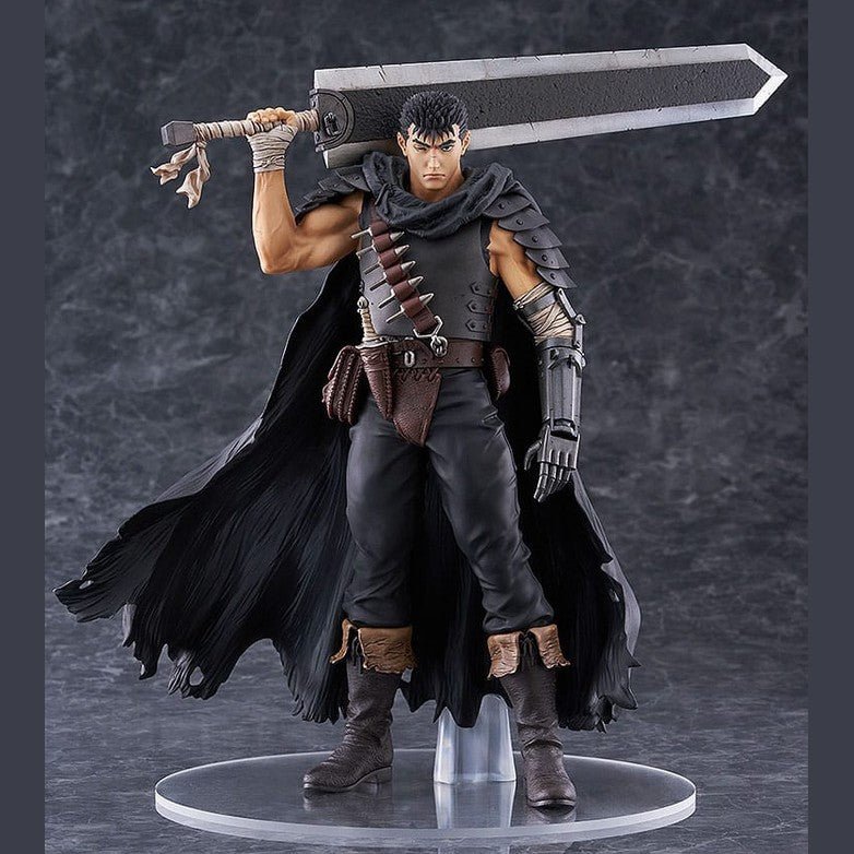 Berserk Pop Up Parade L PVC Statue Guts (Black Swordsman) 22 cm - The Happy Toy Store