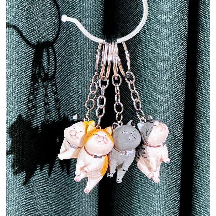 Best Friend Cat Figure Collectable Keyring Blind Box - The Happy Toy Store