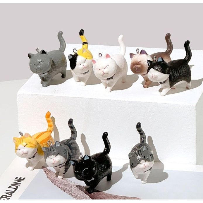 Best Friend Cat Figure Collectable Keyring Blind Box - The Happy Toy Store