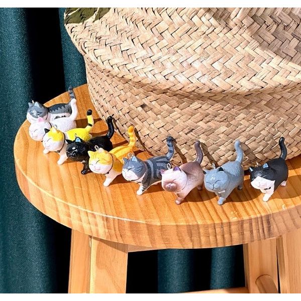 Best Friend Cat Figure Collectable Keyring Blind Box - The Happy Toy Store