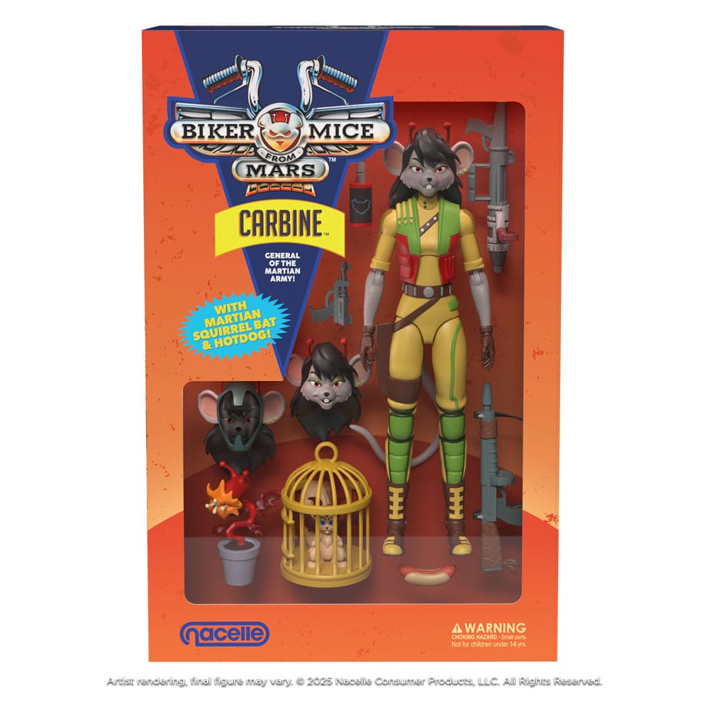 Biker Mice From Mars Action Figure Carbine 23 cm - The Happy Toy Store