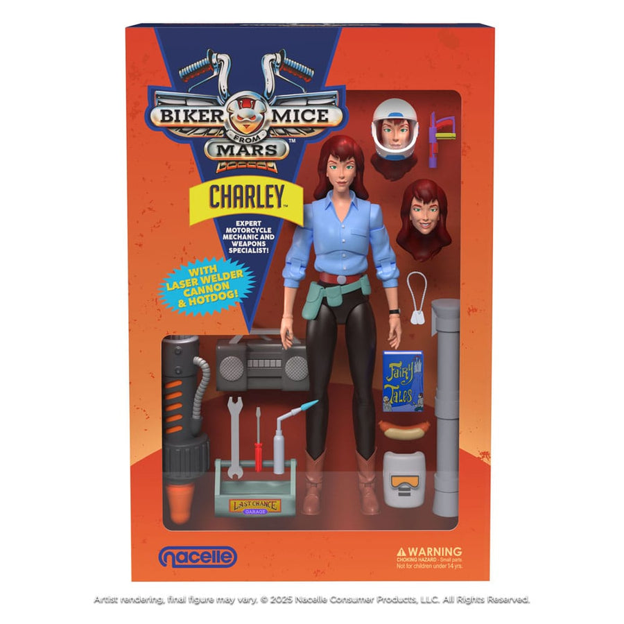 Biker Mice From Mars Action Figure Charley 23 cm - The Happy Toy Store