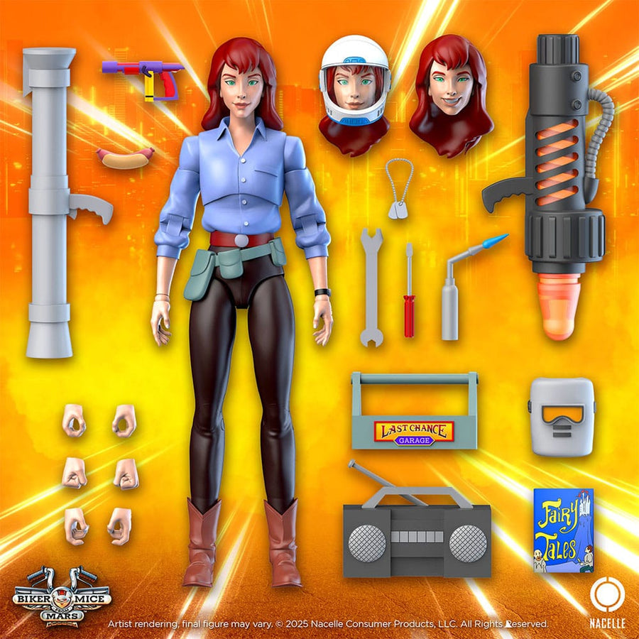 Biker Mice From Mars Action Figure Charley 23 cm - The Happy Toy Store