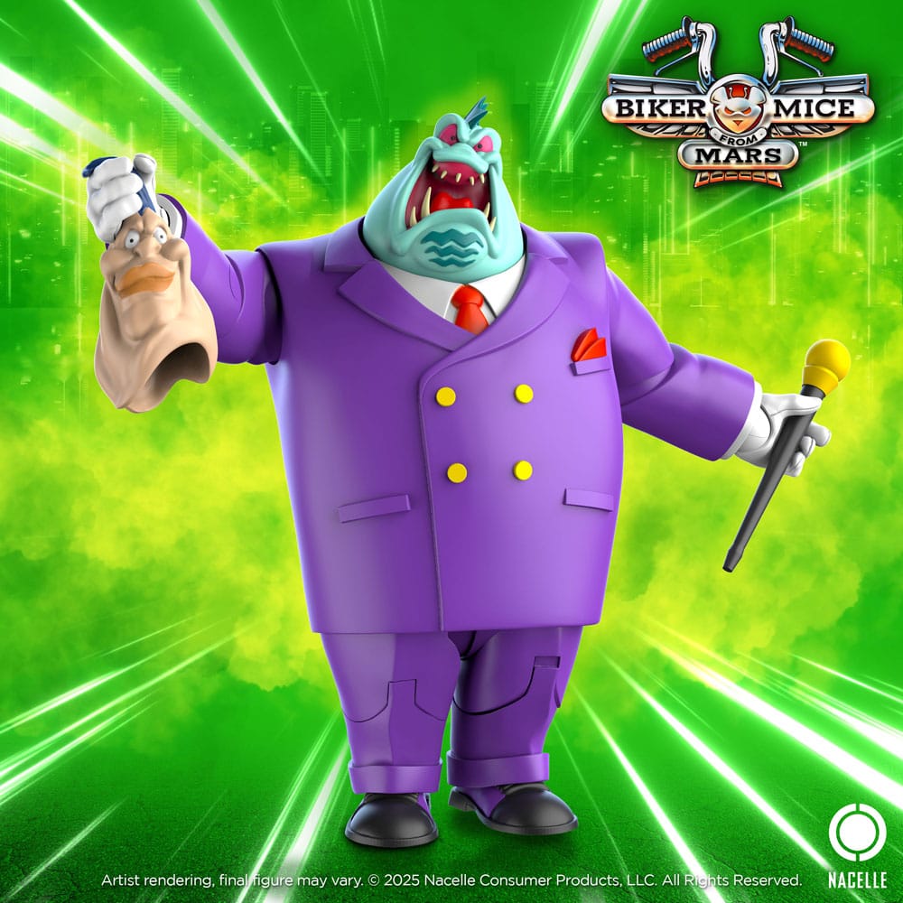 Biker Mice From Mars Action Figure Limburger 23 cm - The Happy Toy Store