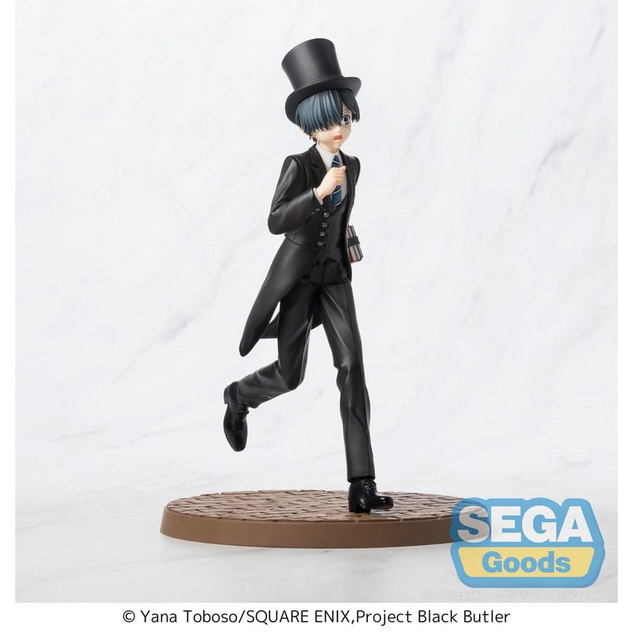 Black Butler: Boarding School Arc Luminasta PVC Statue Ciel Phantomhive 22 cm - The Happy Toy Store