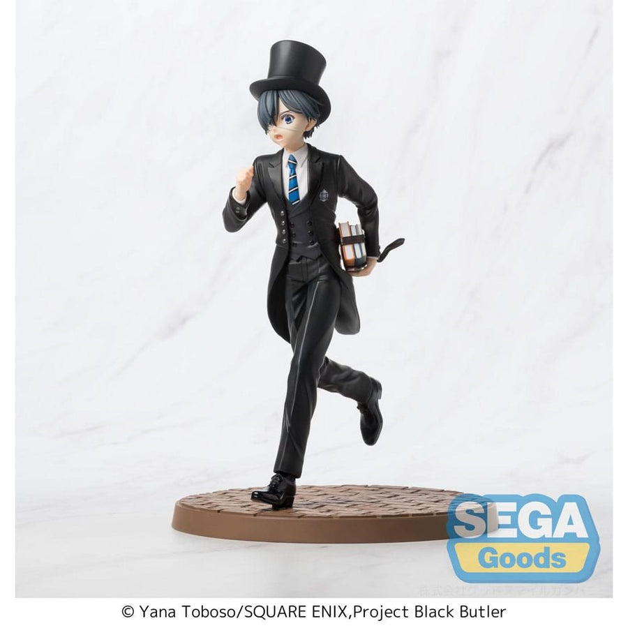 Black Butler: Boarding School Arc Luminasta PVC Statue Ciel Phantomhive 22 cm - The Happy Toy Store