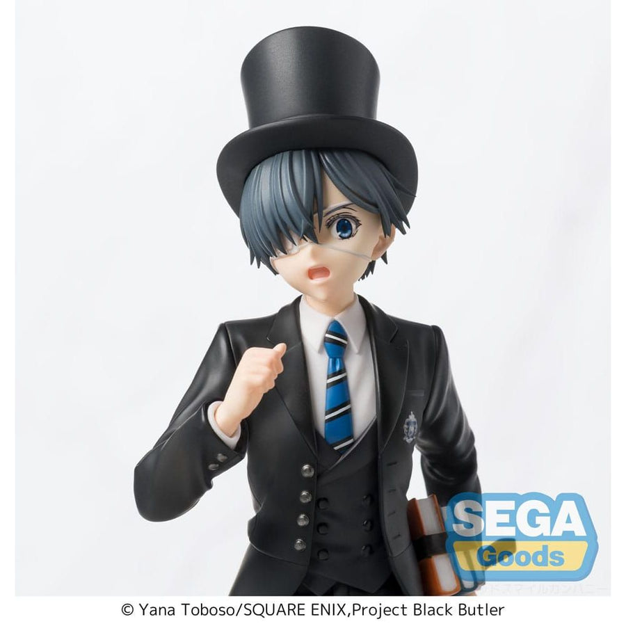 Black Butler: Boarding School Arc Luminasta PVC Statue Ciel Phantomhive 22 cm - The Happy Toy Store