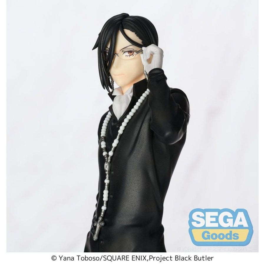 Black Butler: Boarding School Arc Luminasta PVC Statue Sebastian Michaelis 22 cm - The Happy Toy Store