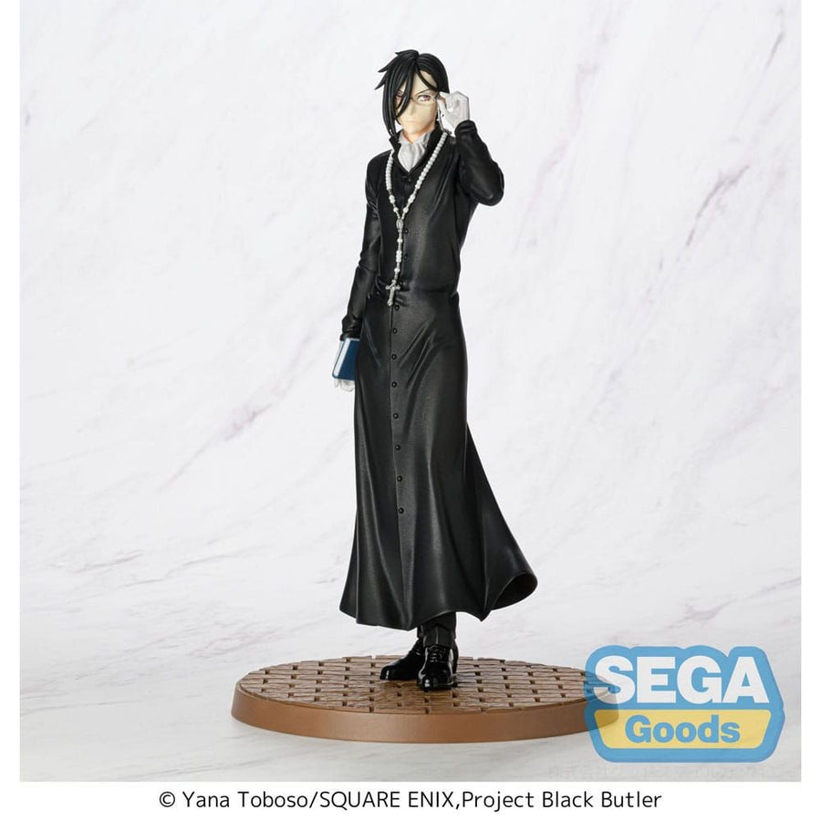 Black Butler: Boarding School Arc Luminasta PVC Statue Sebastian Michaelis 22 cm - The Happy Toy Store