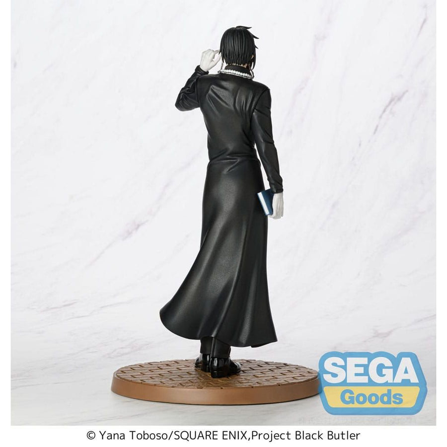 Black Butler: Boarding School Arc Luminasta PVC Statue Sebastian Michaelis 22 cm - The Happy Toy Store