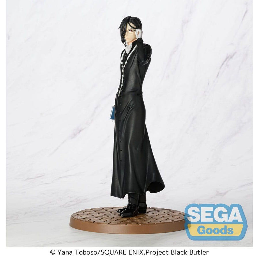 Black Butler: Boarding School Arc Luminasta PVC Statue Sebastian Michaelis 22 cm - The Happy Toy Store