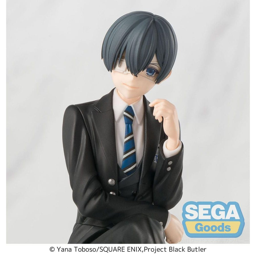 Black Butler: Boarding School Arc PM Perching PVC Statue Ciel Phantomhive 14 cm - The Happy Toy Store