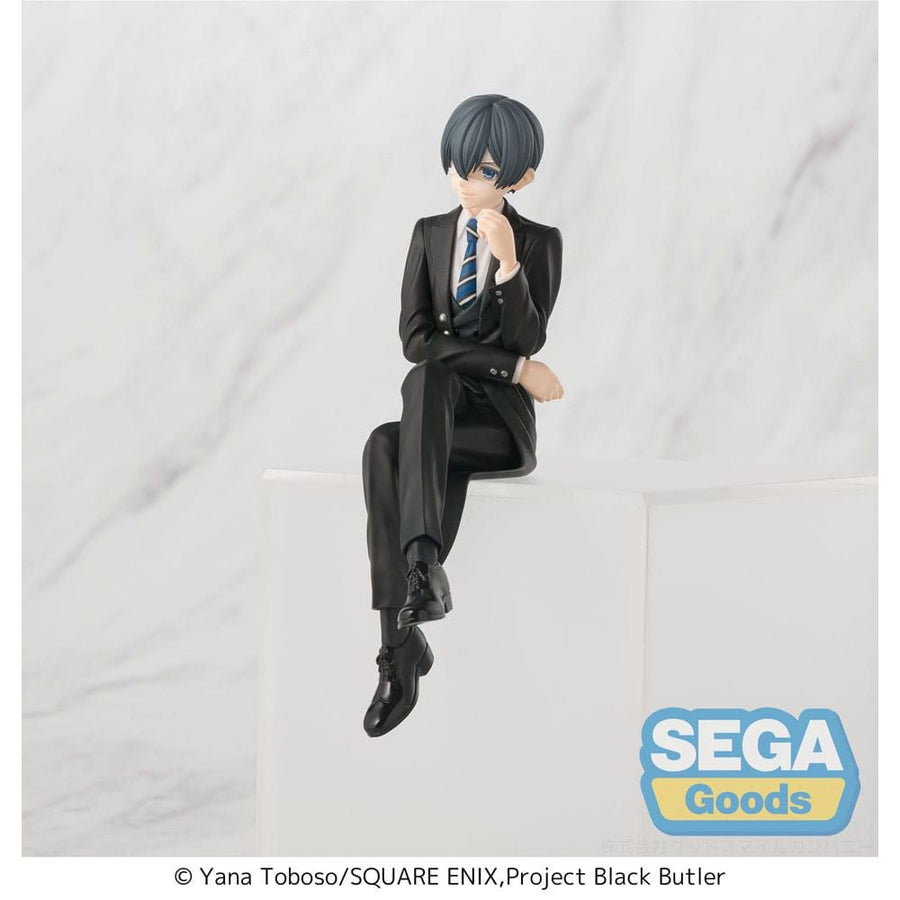 Black Butler: Boarding School Arc PM Perching PVC Statue Ciel Phantomhive 14 cm - The Happy Toy Store