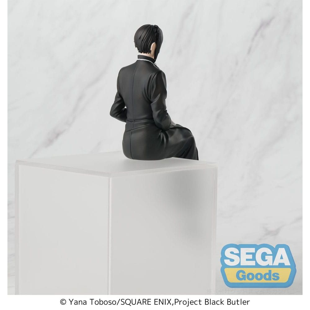 Black Butler: Boarding School Arc PM Perching PVC Statue Sebastian Michaelis 16 cm - The Happy Toy Store